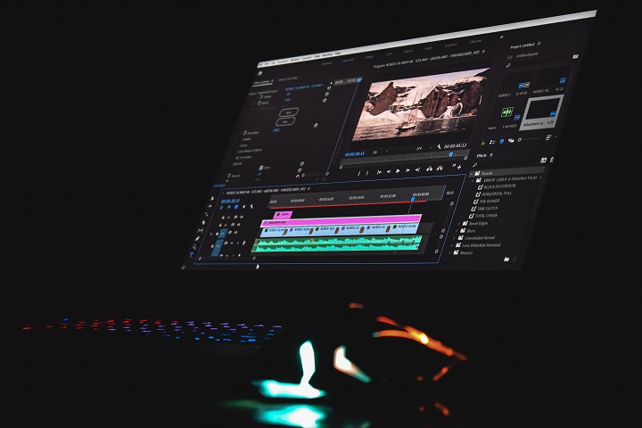 Laptop for editing